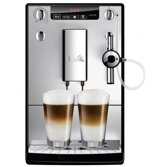Автоматическая кофемашина Melitta Caffeo E 957-103 Solo & Perfect Milk, серебристый